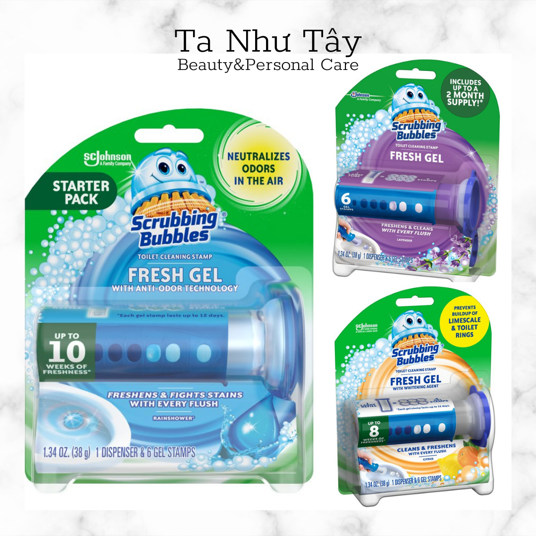 Gel Thơm Toilet Scrubbing Bubbles