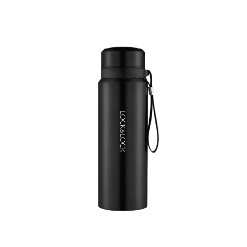 Bình giữ nhiệt lock&lock vacuum bottle 800ml thép không gỉ lhc6180blk