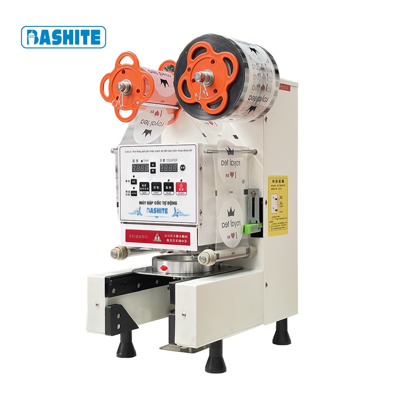 [Trả góp 0%]Máy Ép Ly Trà Sữa Máy Ép Ly Nhựa Máy Dán Nắp Ly Nhựa – Máy Dán Miệng Ly – Máy Dập Nắp Cốc Trà Sữa – Máy Dán Miệng Ly Trà Sữa