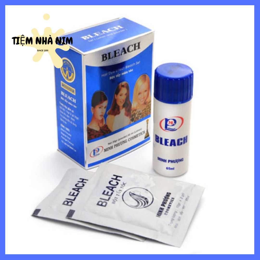 Bột tẩy tóc Minh Phượng- Tự tẩy tóc tại nhà..