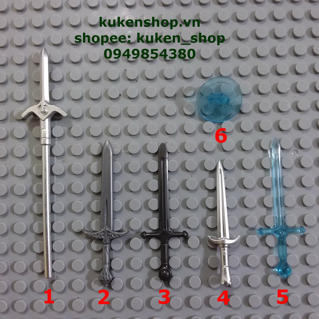 Một Phụ Kiện Trang Bị Cho Lính Trung Cổ NO.1104 - Phụ Kiện Đồ Chơi Lắp Ráp Lego