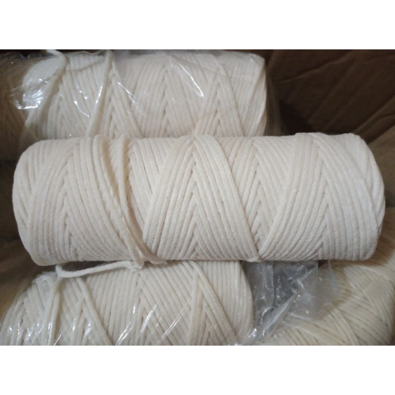 100g bấc nến cotton chuốt sáp không chì