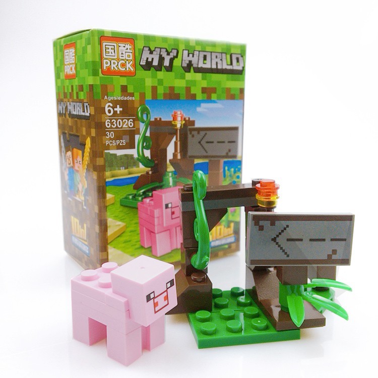 Đồ chơi xếp hình - Bộ đồ chơi Le.go lắp ráp sáng tạo lắp ráp các con vật 20 - 40 chi tiết phát triển trí tuệ cho bé Bộ Nhỏ - Mã 63026 - Giao mẫu ngẫu nhiên - Gutymart