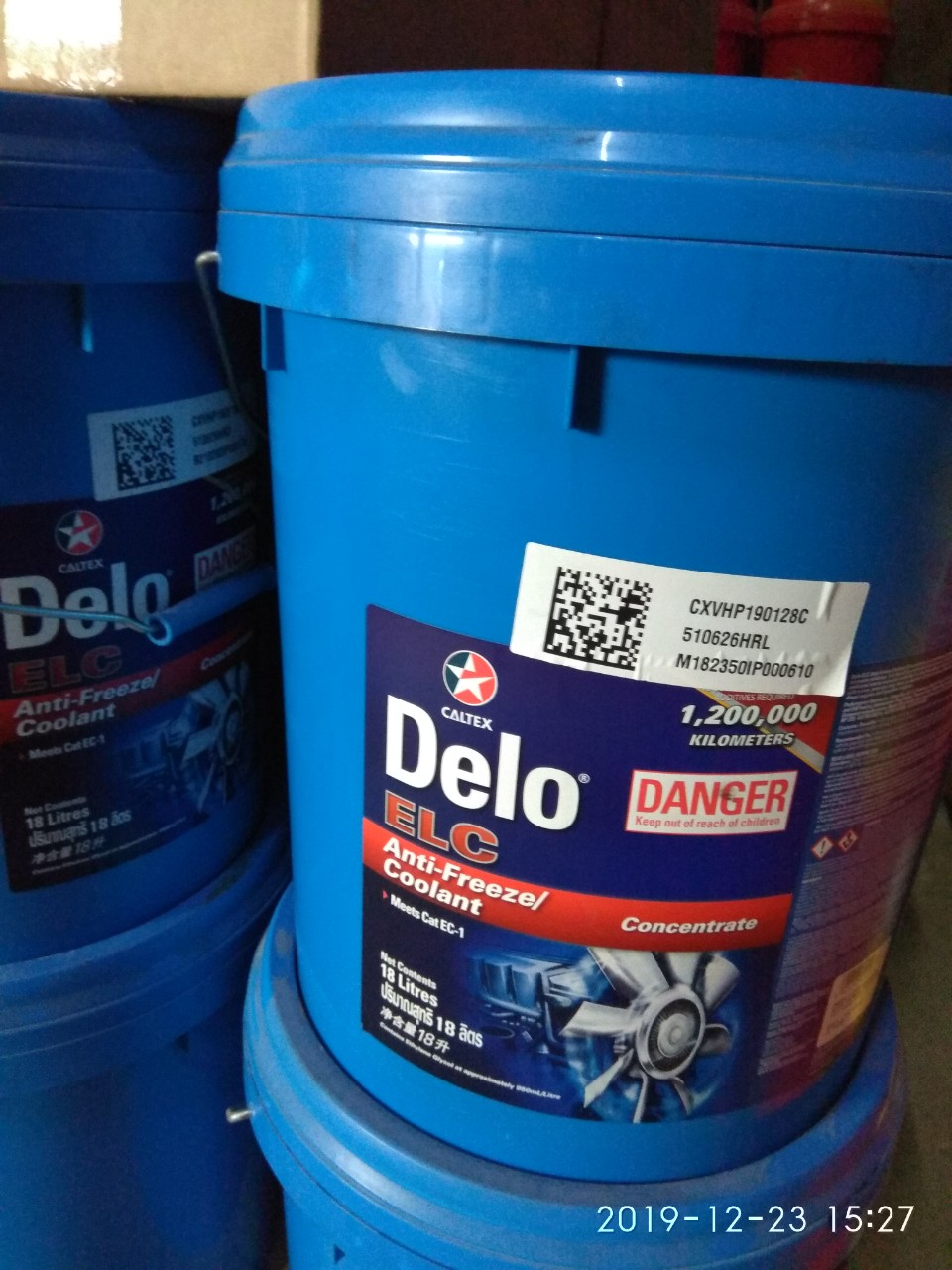 Nước làm mát Caltex Delo ELC Antifreeze/Coolant Concentrate
