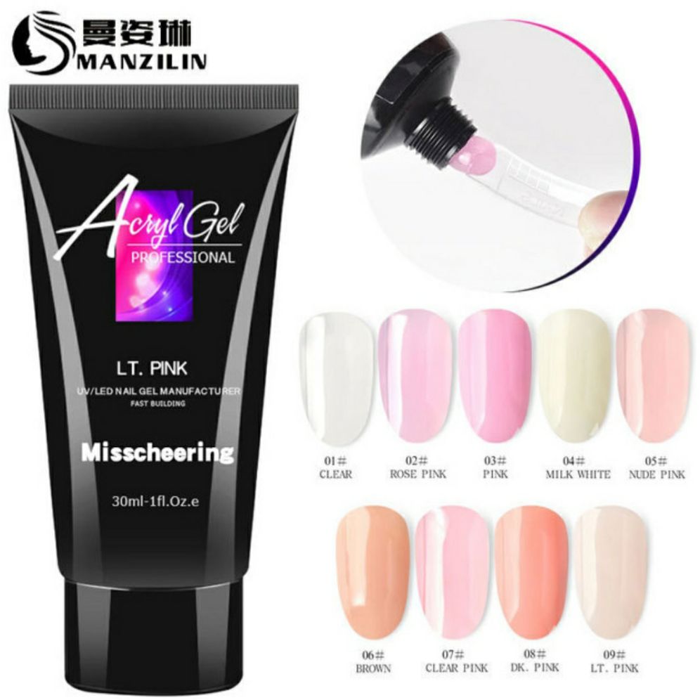 Gel gum đắp móng 30ml
