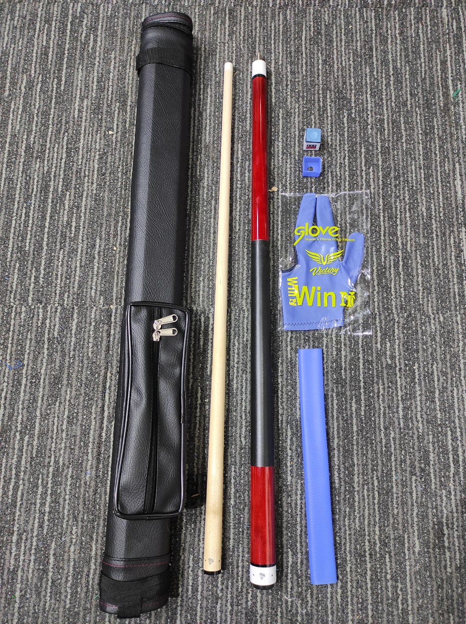 [ Combo ]-Cơ Bida Lỗ Đài Loan 6 MÓN