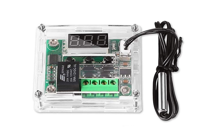 Mạch cảm biến kiểm soát nhiệt độ W1209 Relay 12VDC XH-W1209 kèm hộp mica