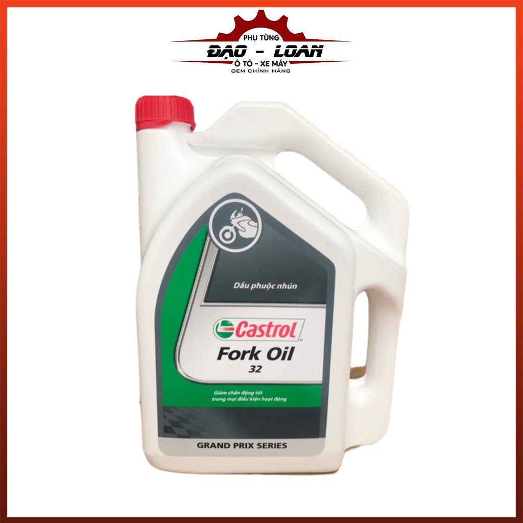 Dầu phuộc nhún, giảm sóc Castrol Fork Oil dung tích 4 Lít