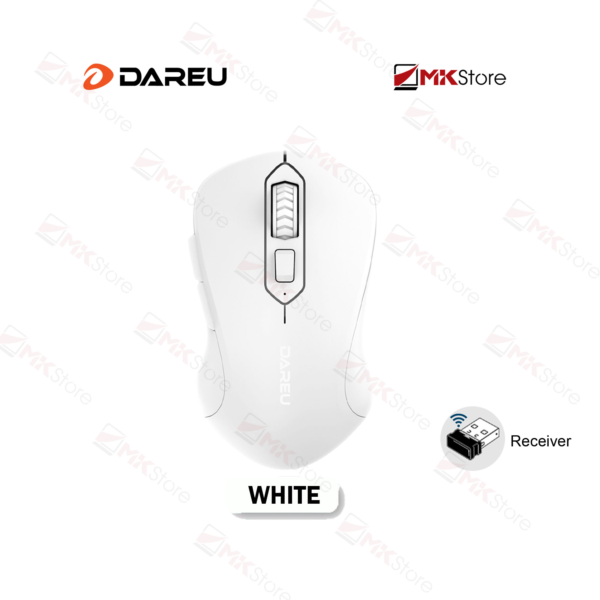 Chuột không dây DAREU LM115G / LM115B Multi-Color Wireless MKStore