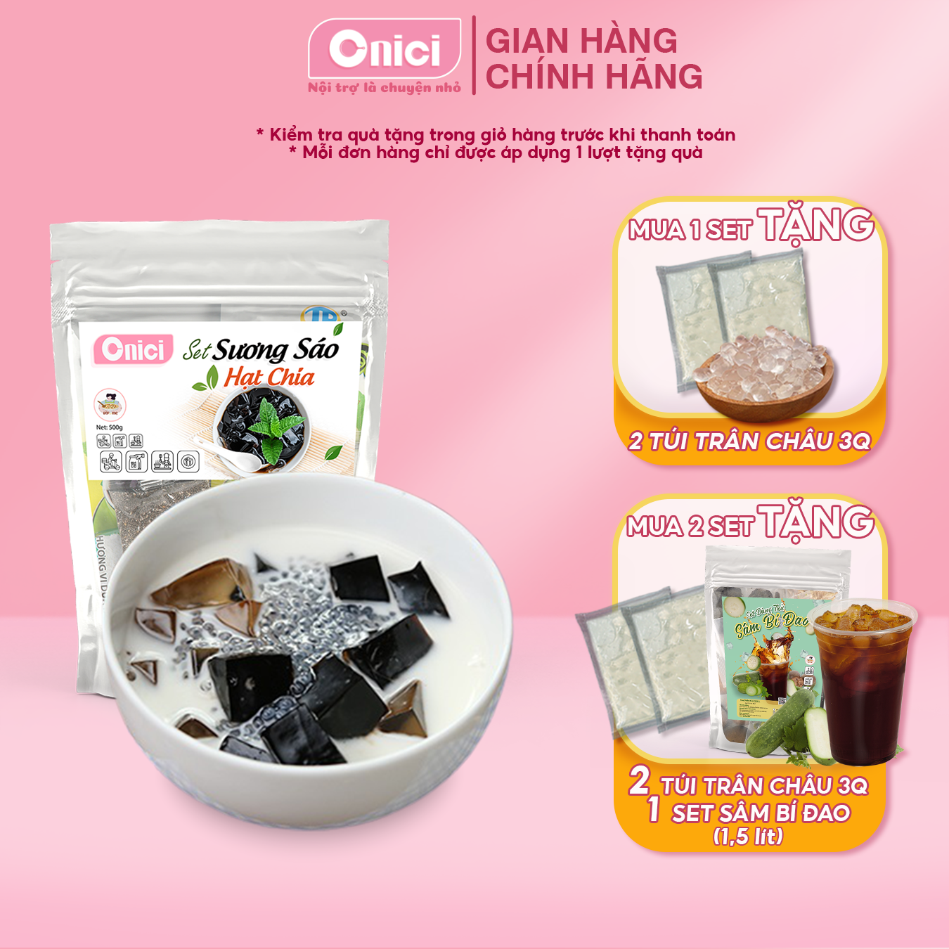 Set chè sương sáo hạt chia nấu được 30 chén BẾP CỦA MẸ ONICI