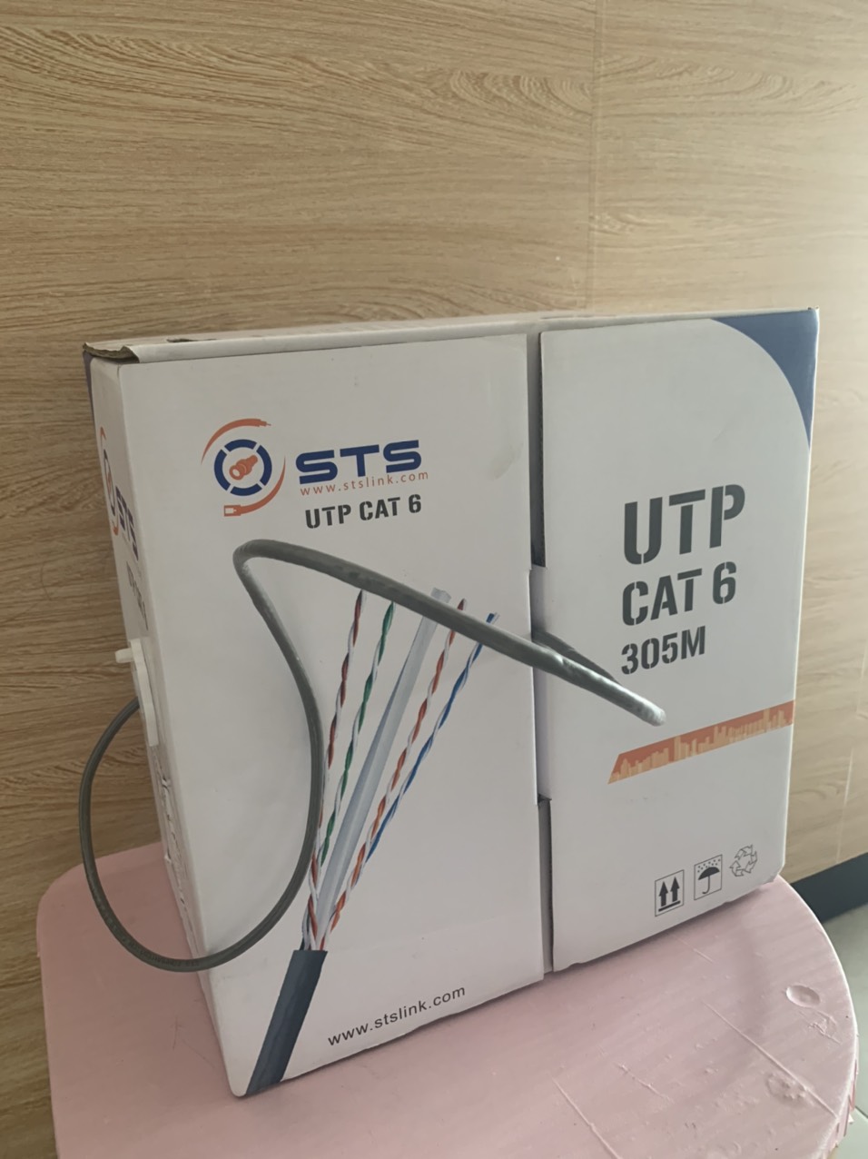 Cáp mạng STS CAT6 305 MÉT Dây cáp mạng chuẩn quốc tế CAT6 – Thích hợp ...