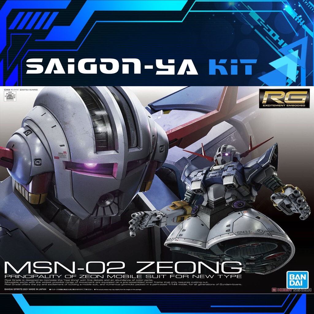 [RG] Mô hình Gundam Zeong