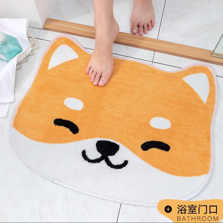 Thảm cotton lau chân mèo nhật pa9214