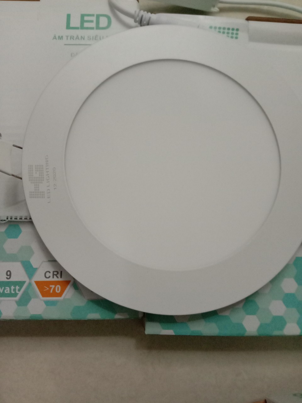 Đèn led âm trần siêu mỏng 9w