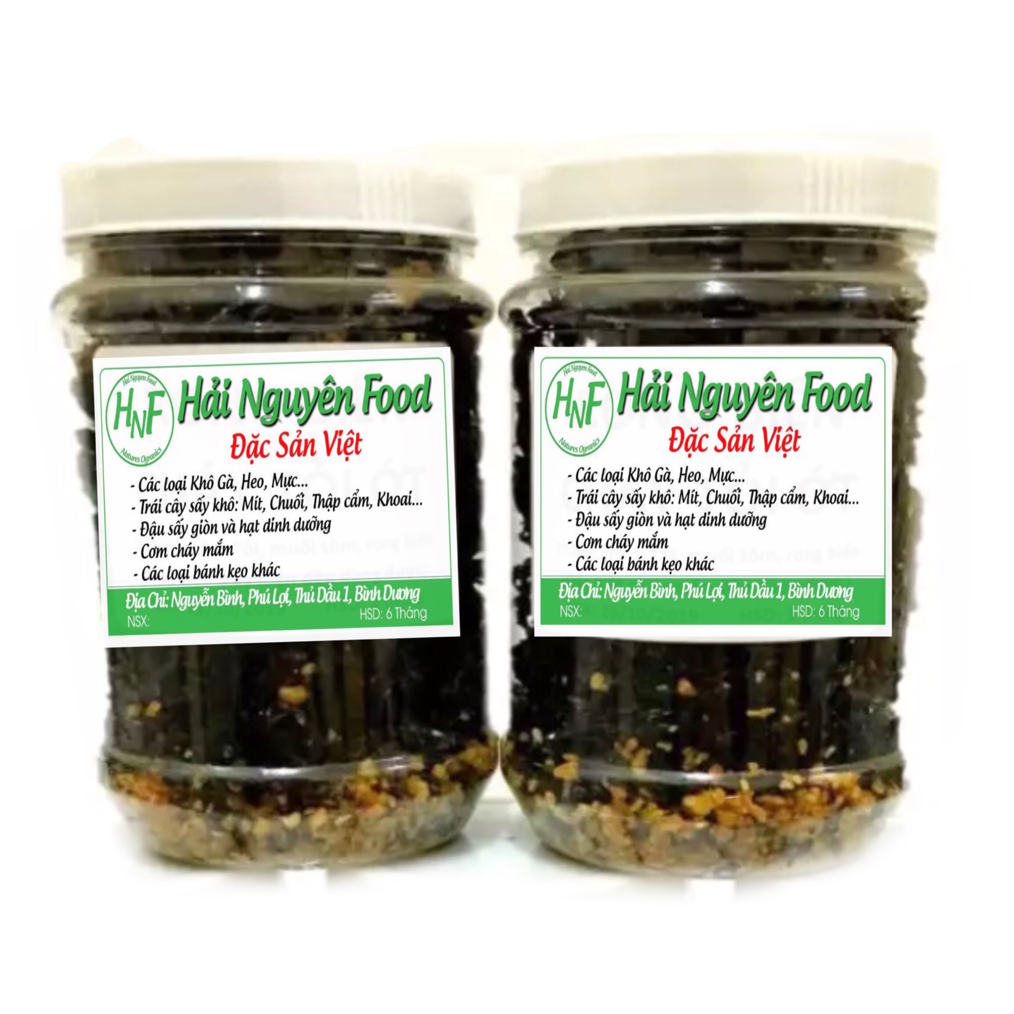 2 hủ rong biển cháy tỏi (80g/hủ)