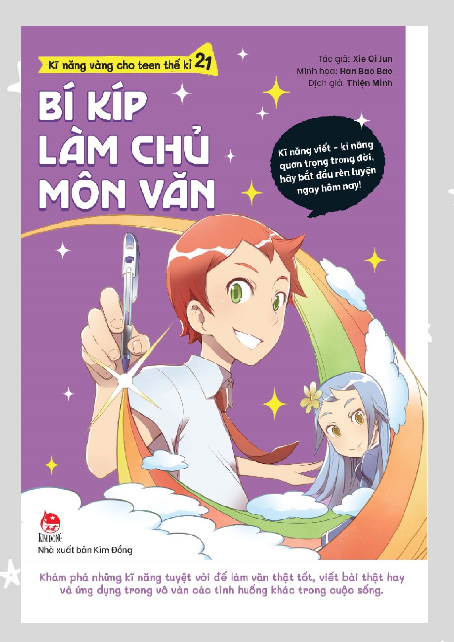 Sách - kĩ năng vàng cho teen thế kỉ 21 - bí kíp làm chủ môn văn