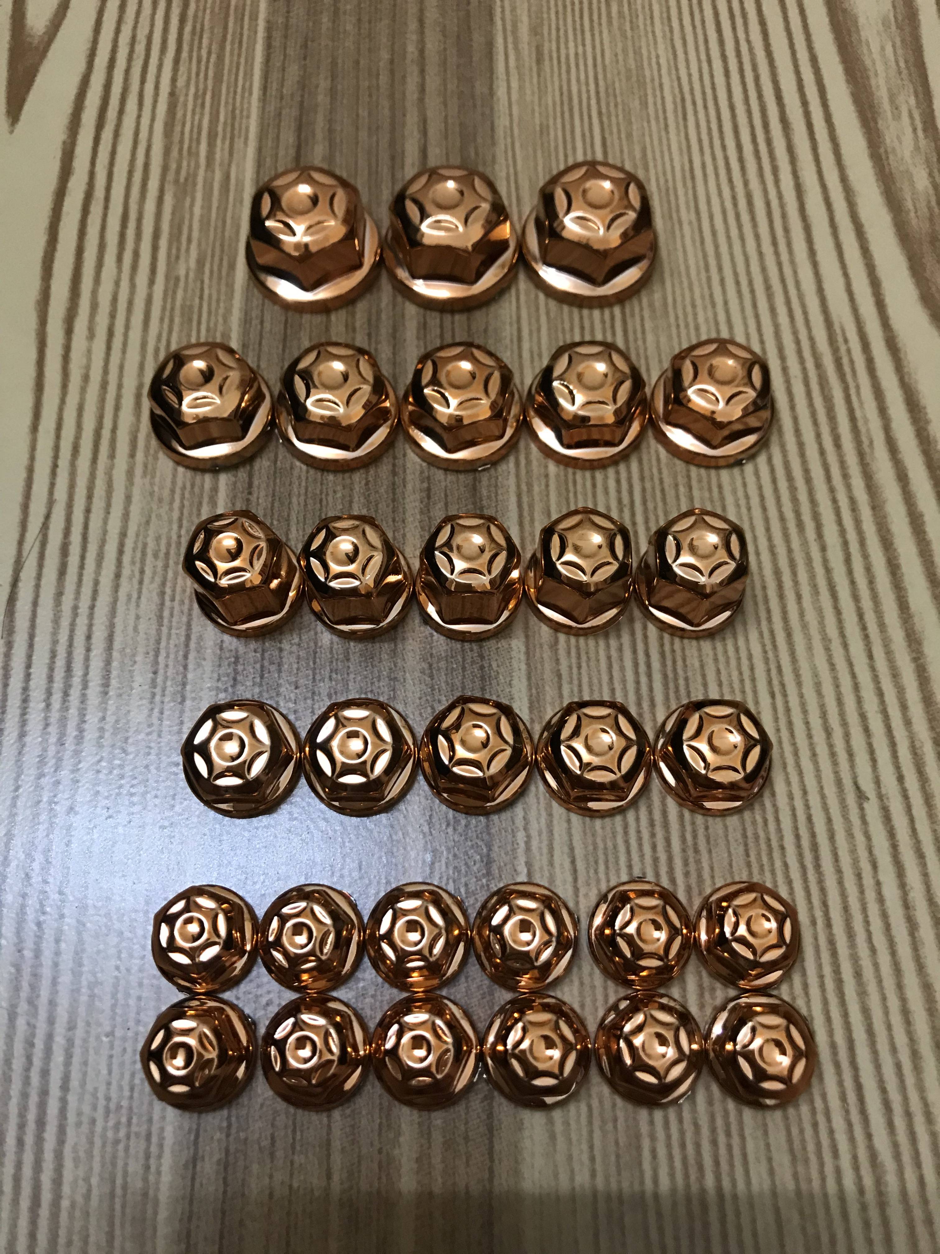 [HCM]Bộ Chụp ốc màu - 1 bộ 30 con ( màu đồng )