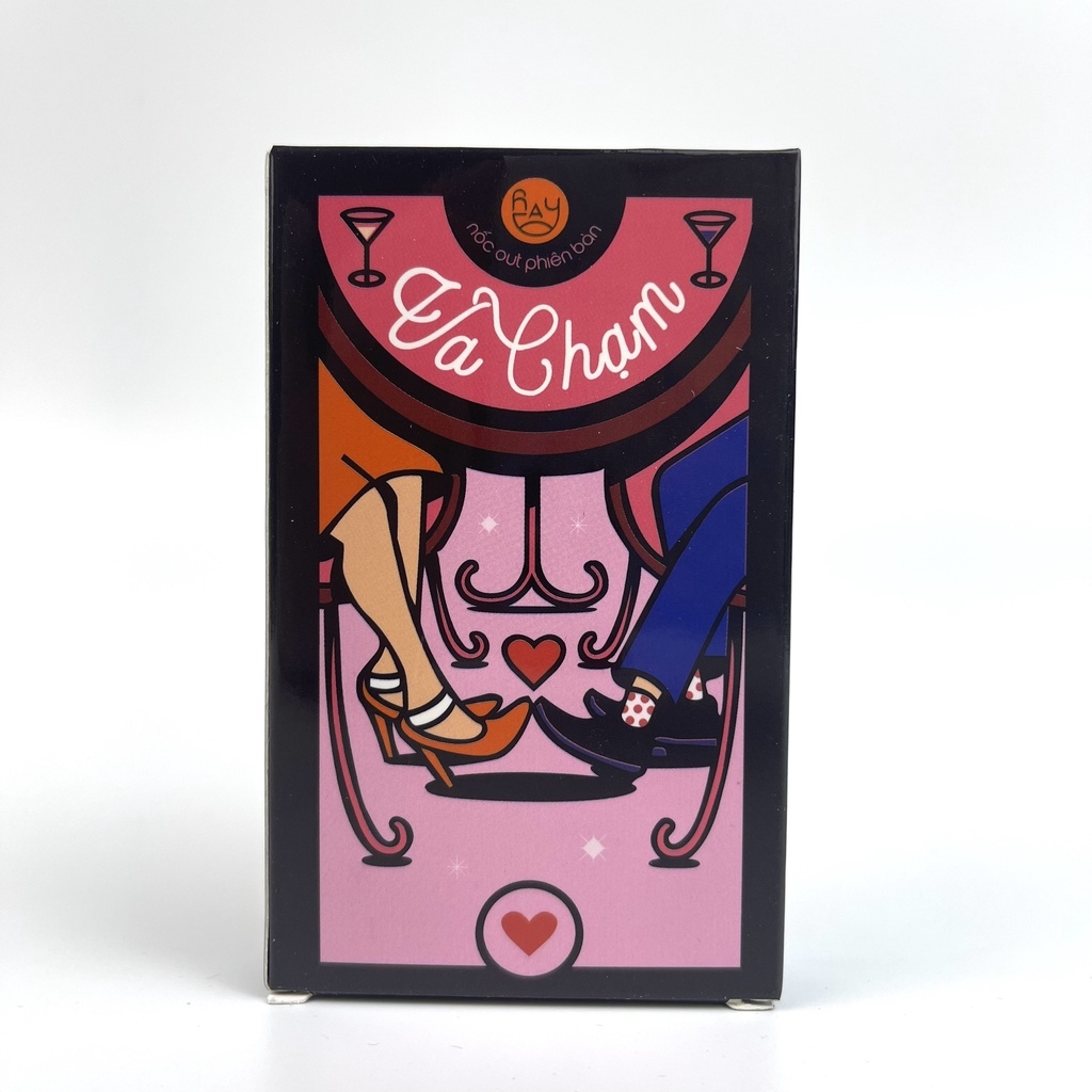 ✜♚ Bộ bài Drinking game Nốc Out phiên bản “ Va Chạm ” không thể thiếu trong buổi đi chơi của các cặp đôi