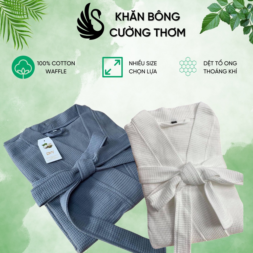 Áo choàng tắm GIÁ SỐC Áo choàng ngủ hàng cao cấp 100% Cotton, dùng trong khách sạn
