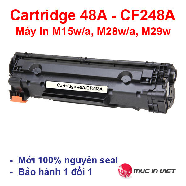 Hộp mực 48A dùng cho máy in LaserJet Pro M15w, MFP M28w, M15a, MFP M28a, MFP M29w - Cartridge CF248A mới 100% [Fullbox]
