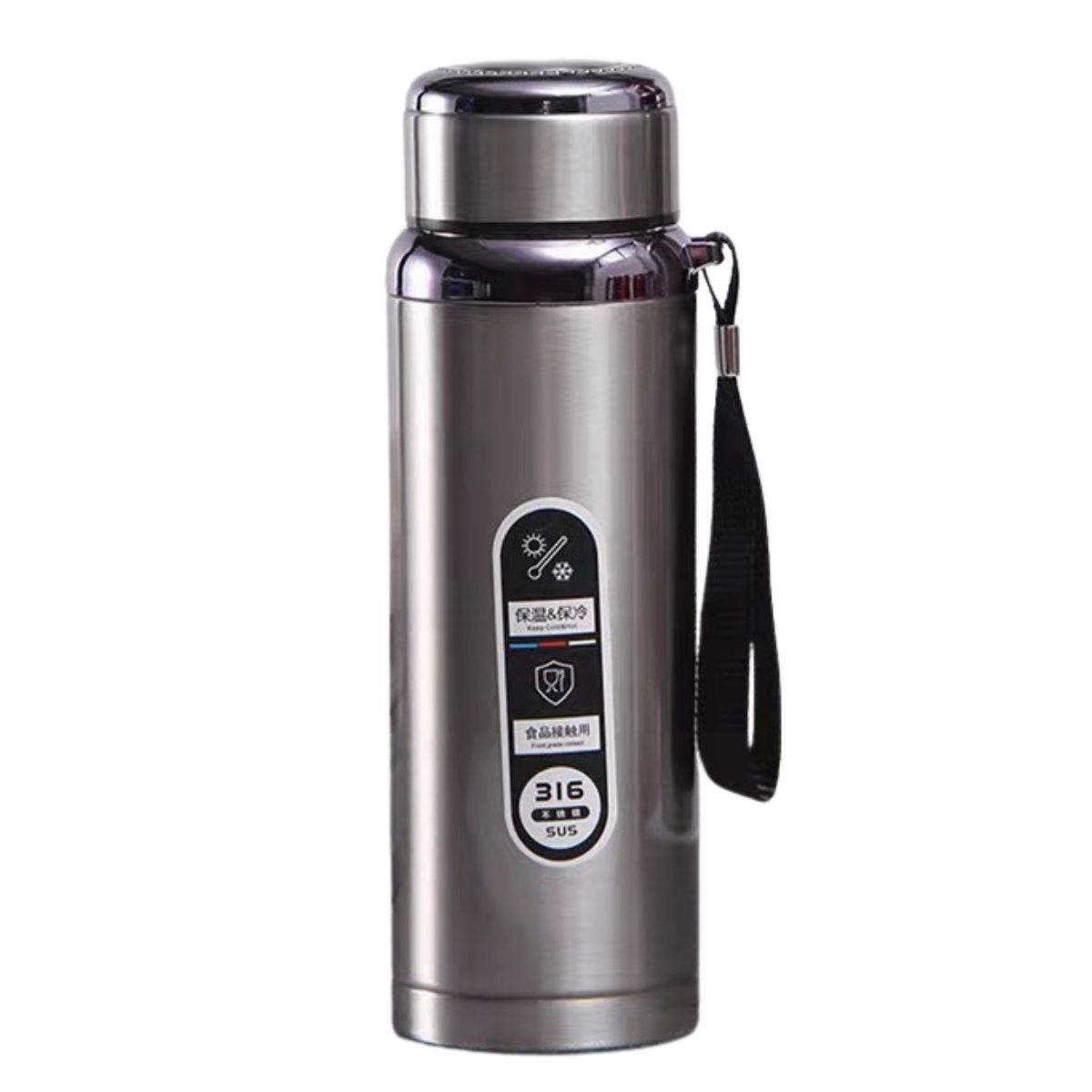 Bình nước giữ nhiệt INOX 316 cao cấp Giữ nhiệt 12 tiếng Dung tích 1000ml, Hàng chất lượng cao BH 12 Tháng