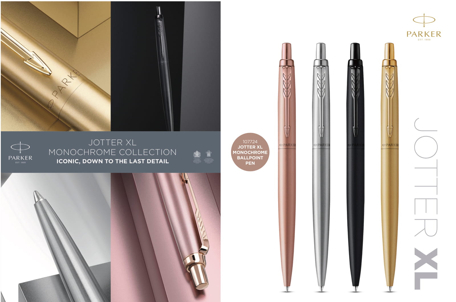 Bút bi Parker Jotter XL - Made in France - Ballpoint Pen - Viết ký cao cấp