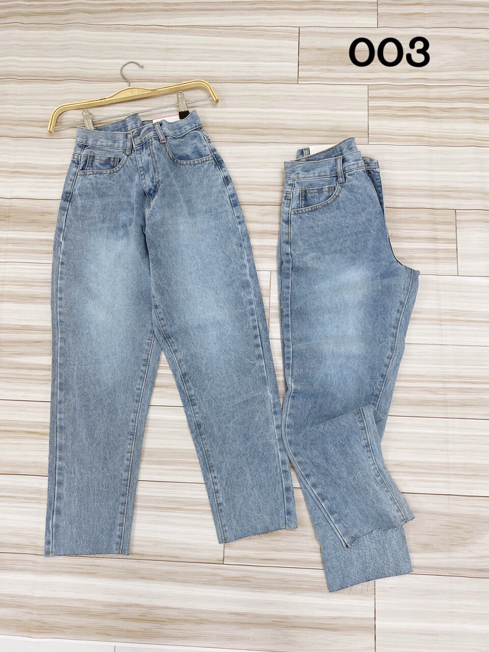 [HCM]QUẦN BAGGY JEAN LƯNG SIÊU CAOHÀNG VNXK CHẤT VẢI BAO XỊN SÒ- JT39