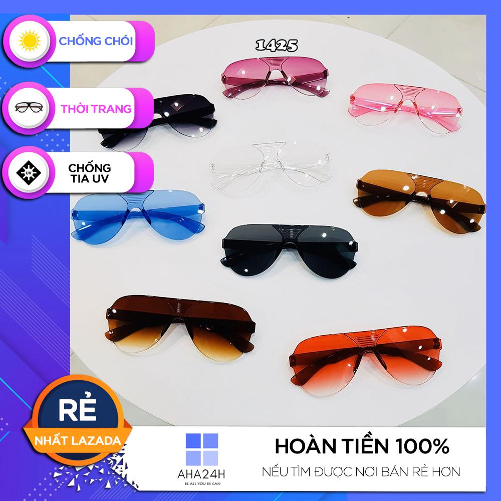 [HCM]Kính mát nữ cao cấp Ah1425 - Mắt kính nam nữ thời trang sang chảnh chống chói nhiều màu cực đẹp