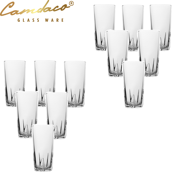 Bộ 12 Ly Cốc Thủy Tinh Uống Cà Phê 38K 295ML CAMDACO GLASS WARE