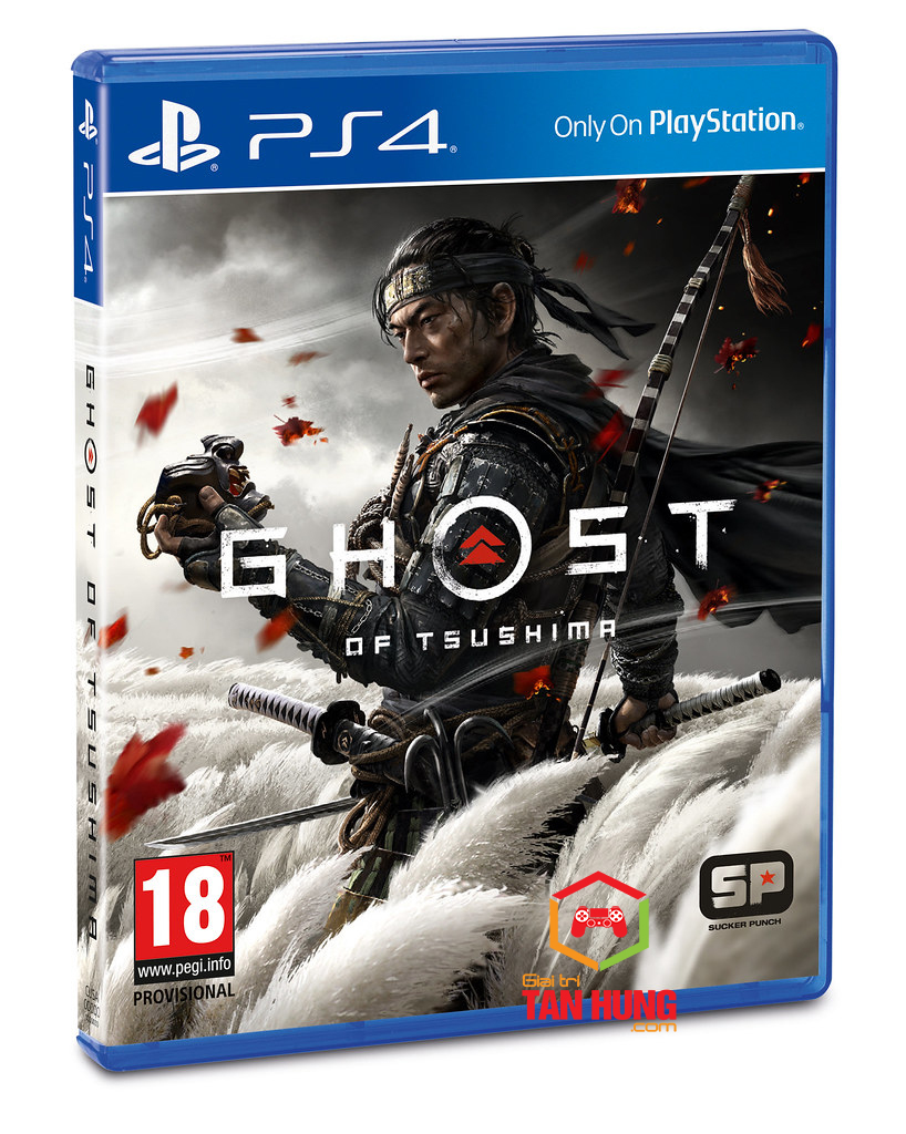 Đĩa Game Ps4 Ghost of Tsushima