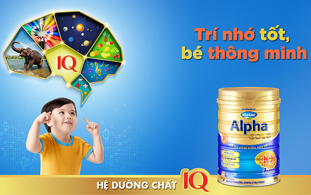 Sữa Bột Dielac Alpha Gold IQ 1 800g ( Mẫu Mới )