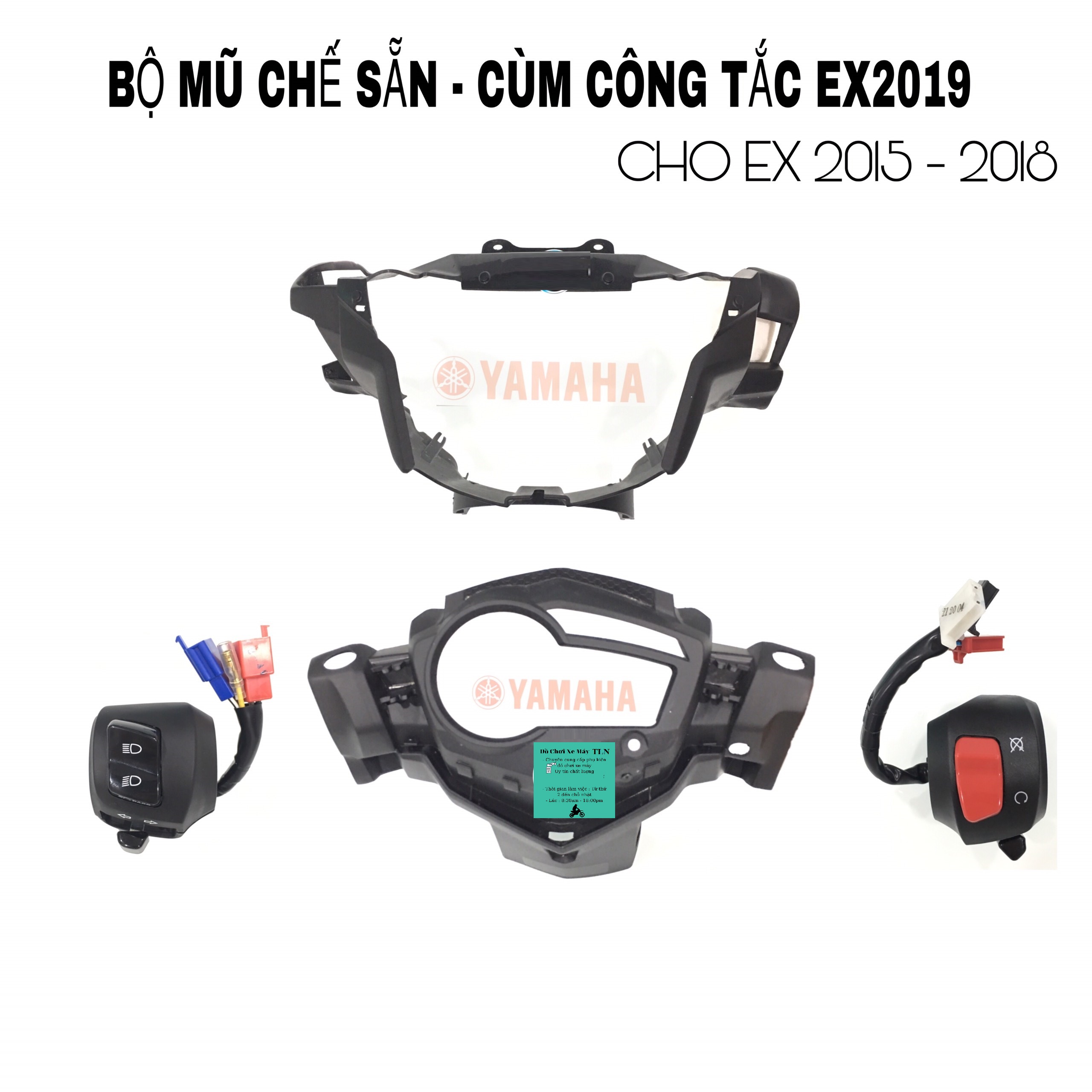 Bộ mủ chế sẵn gắn cùm công exciter 2019 cho exciter 2015