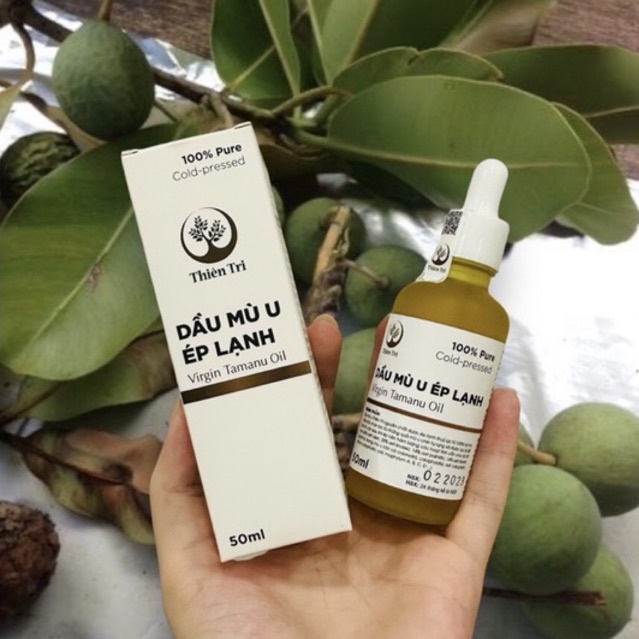 Mua 1 tặng 1 dầu mù u nguyên chất ép lạnh tinh chế