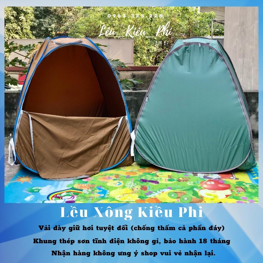 Lều xông hơi tự bung sau sinh chui đầu cao cấp gấp gọn tại nhà giá rẻ Kiều Phi ( màu ngẫu nhiên) không han gỉ - bảo hành 18 tháng