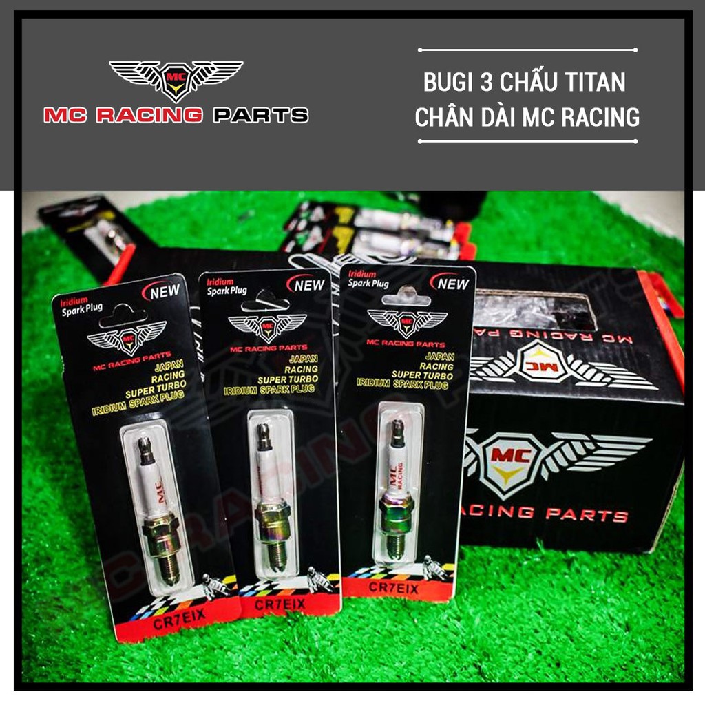 [HCM]BUGI 3 CHẤU TITAN MC RACING