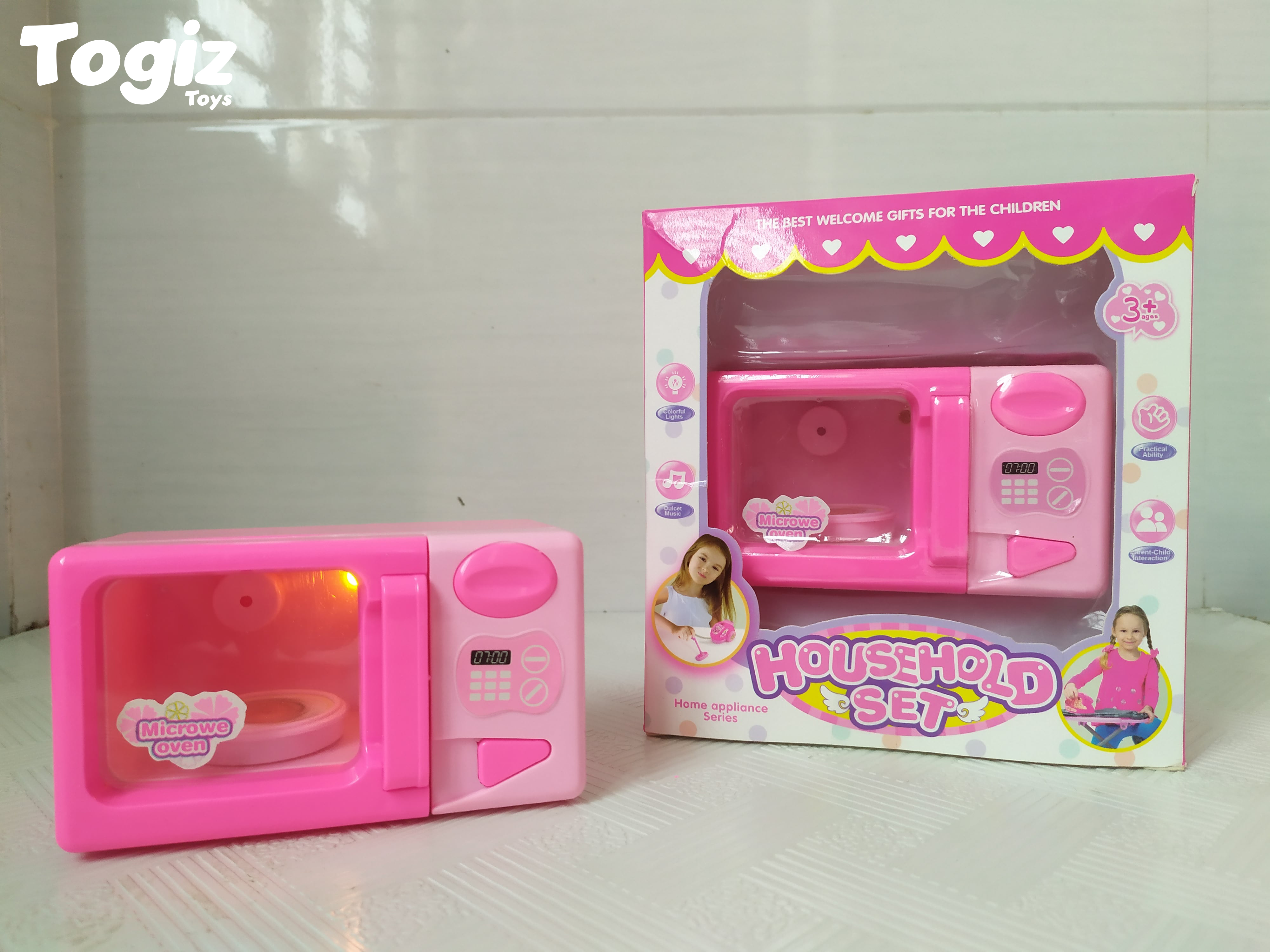 Đồ chơi lò vi sóng mini cho bé