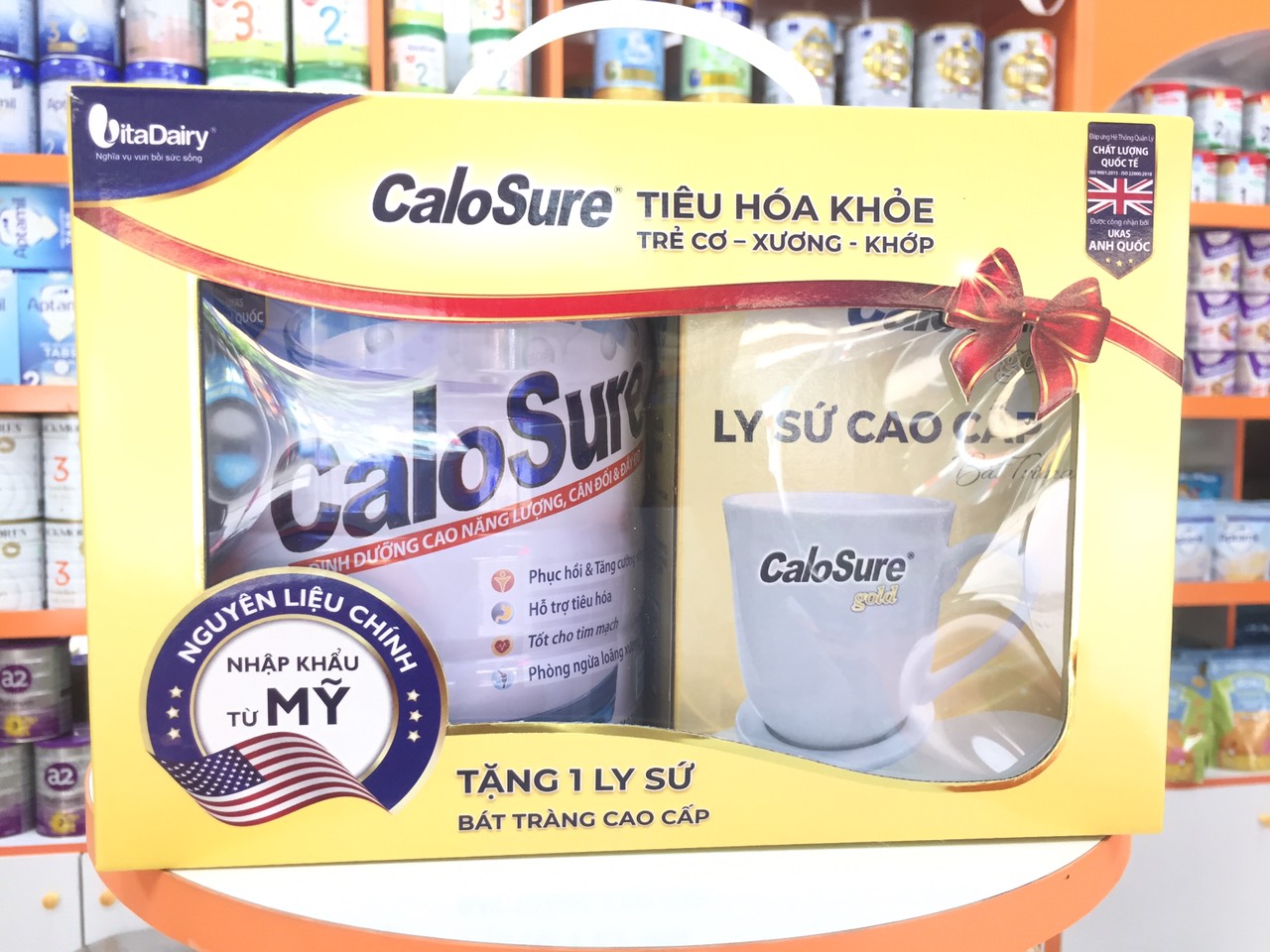 Sữa CaloSure 900g Vitadairy _ Dinh dưỡng cho người cao tuổi