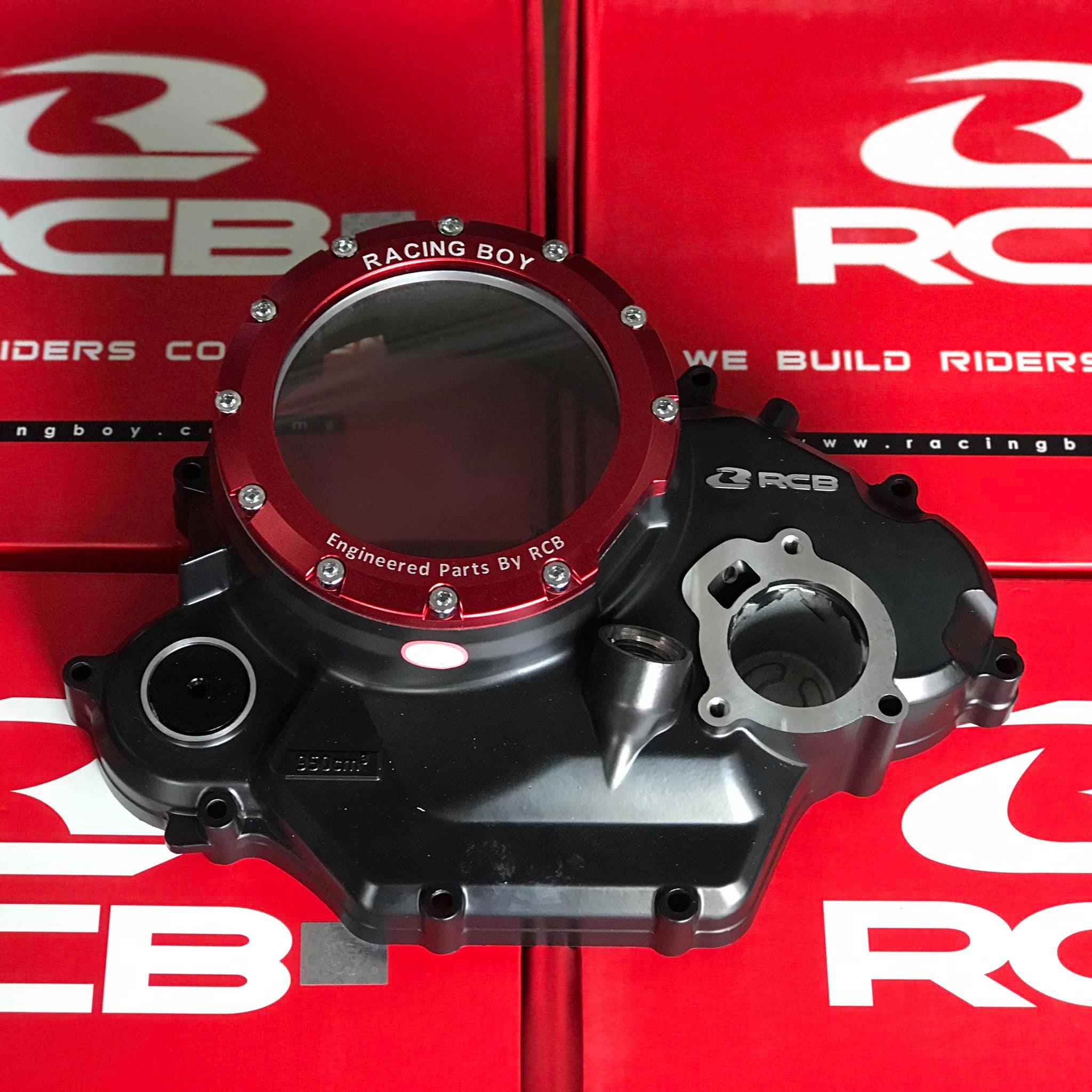 Bộ lốc nồi trong suốt rcb gắn exciter 150 đỏ