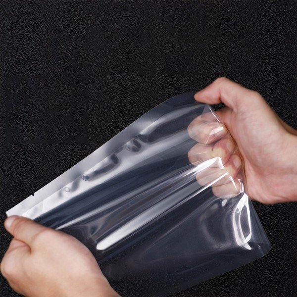 Set 100 túi hút chân không size 18*25cm hai mặt trơn - chất liệu PE an toàn, túi dùng cho máy hút chân không