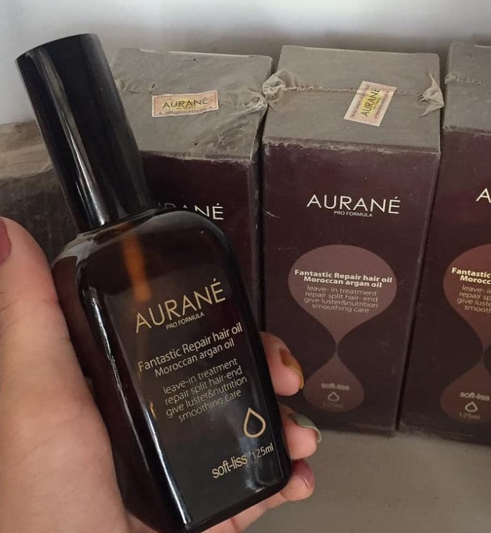 Tinh Dầu Dưỡng Tóc AURANE Softliss Fantastic Repair hair oil 125ml