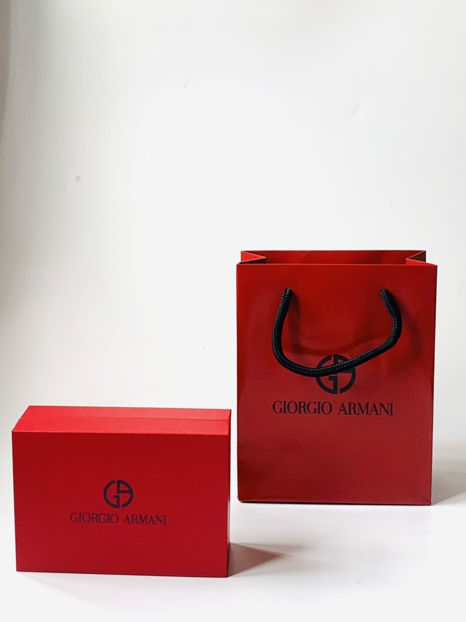 Set túi hộp đựng son Giorgio Armani