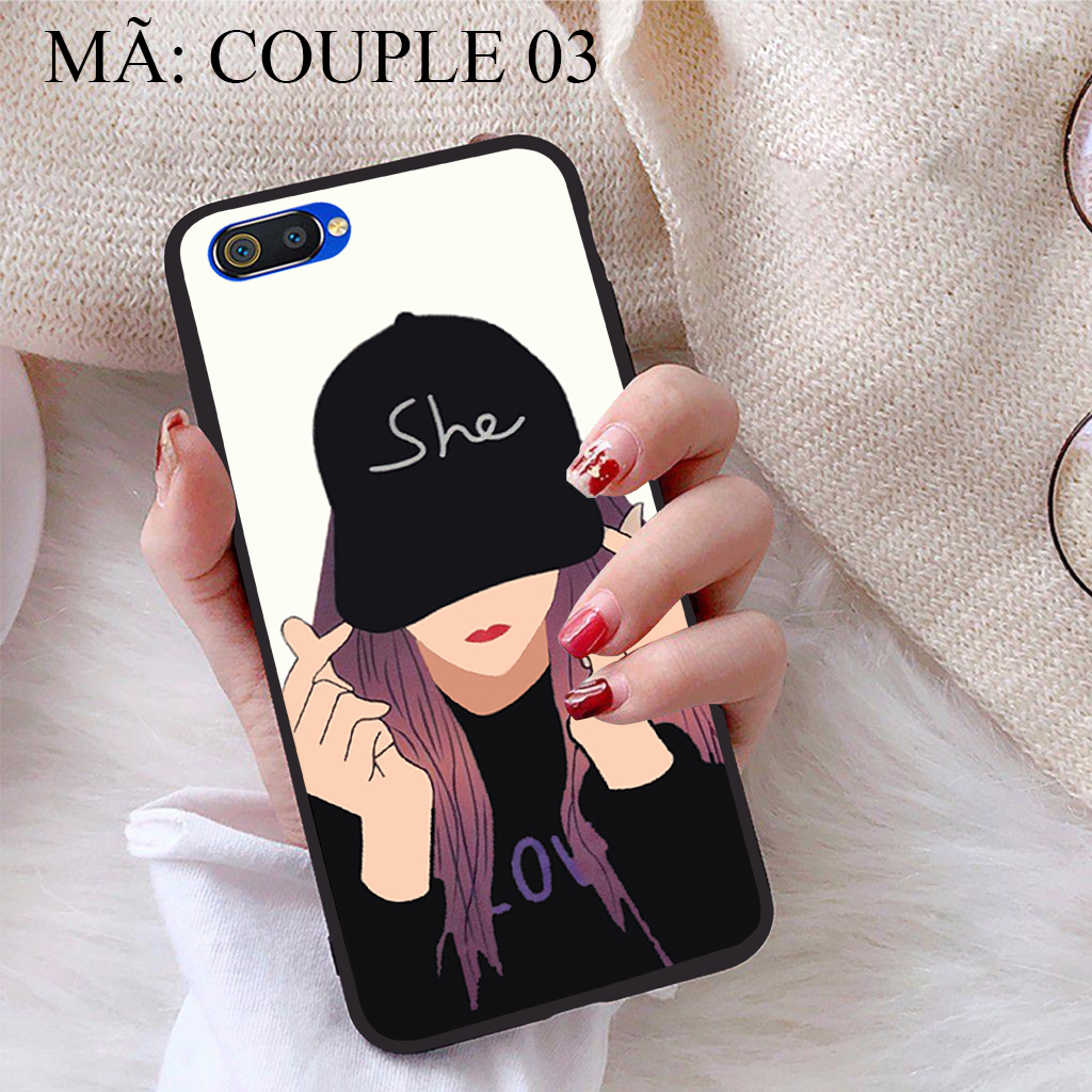 [HCM]Ốp lưng iCase dành cho Realme C2 viền dẻo TPU BST Ốp đôi