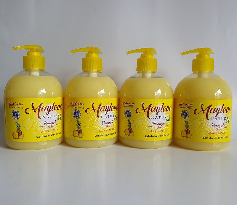 Combo 4 Chai Sữa Rữa Tay Maylove hương thơm nồng nàng từ Quả Thơm 500ml