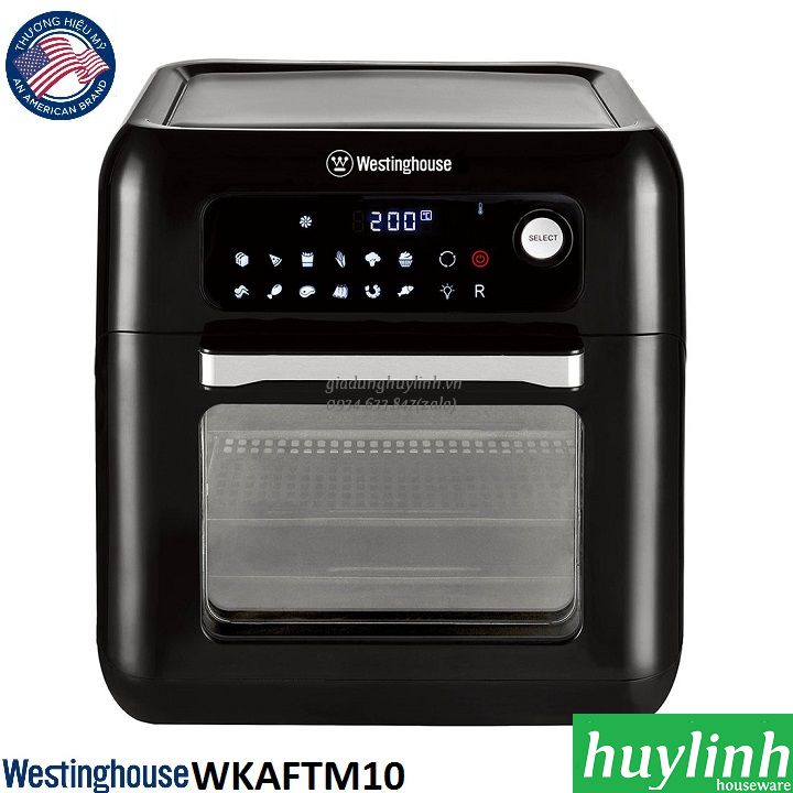 Nồi chiên không dầu điện tử Westinghouse WKAFTM10 - 10 lít