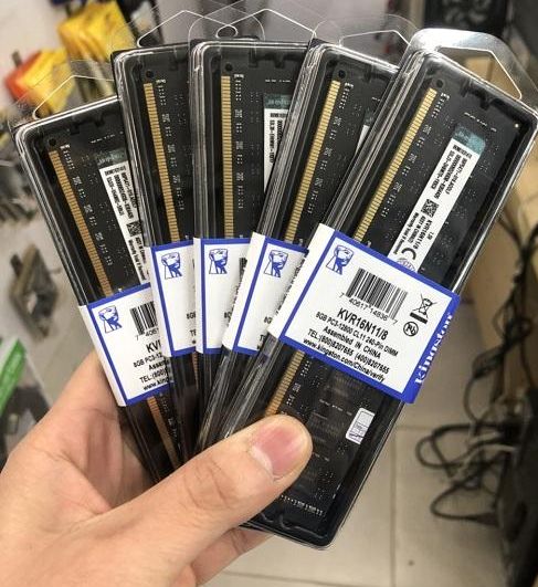 Ram kingston 8gb ddr3 bus 1600 mới bh 12 tháng