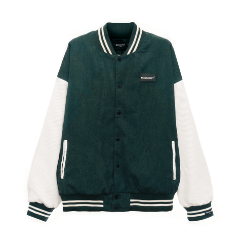 Áo khoác fabric bomber moss green mst