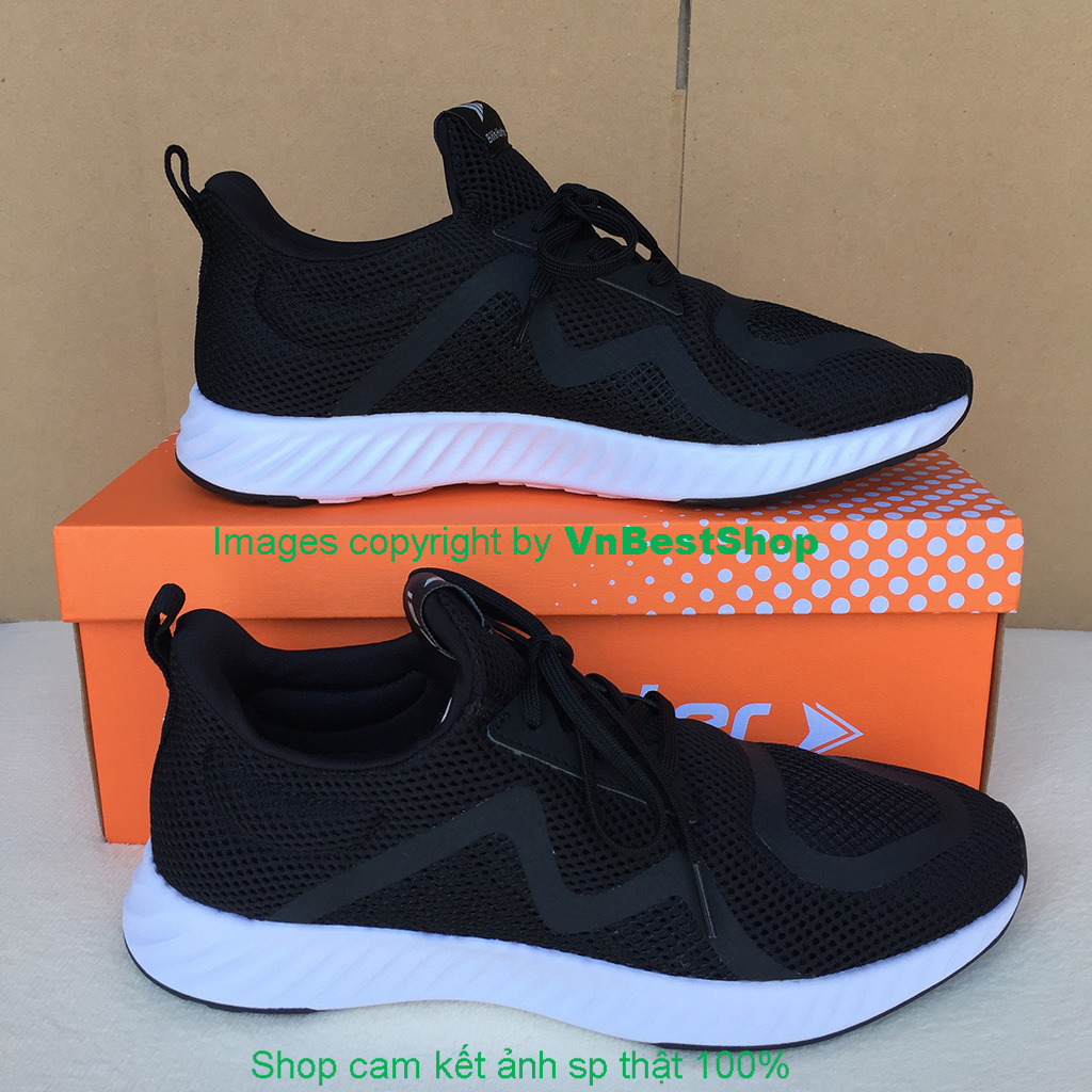 Giày đi bộ nữ bitis jogging jade black dswh05300den