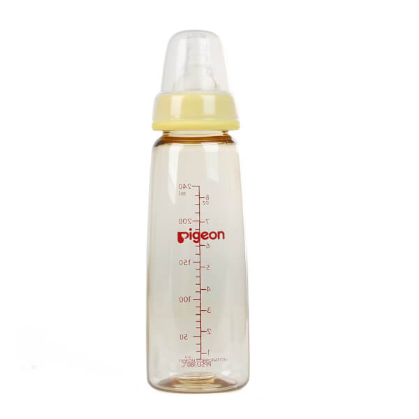 Bình sữa pigeon nhựa ppsu cổ hẹp 240ml