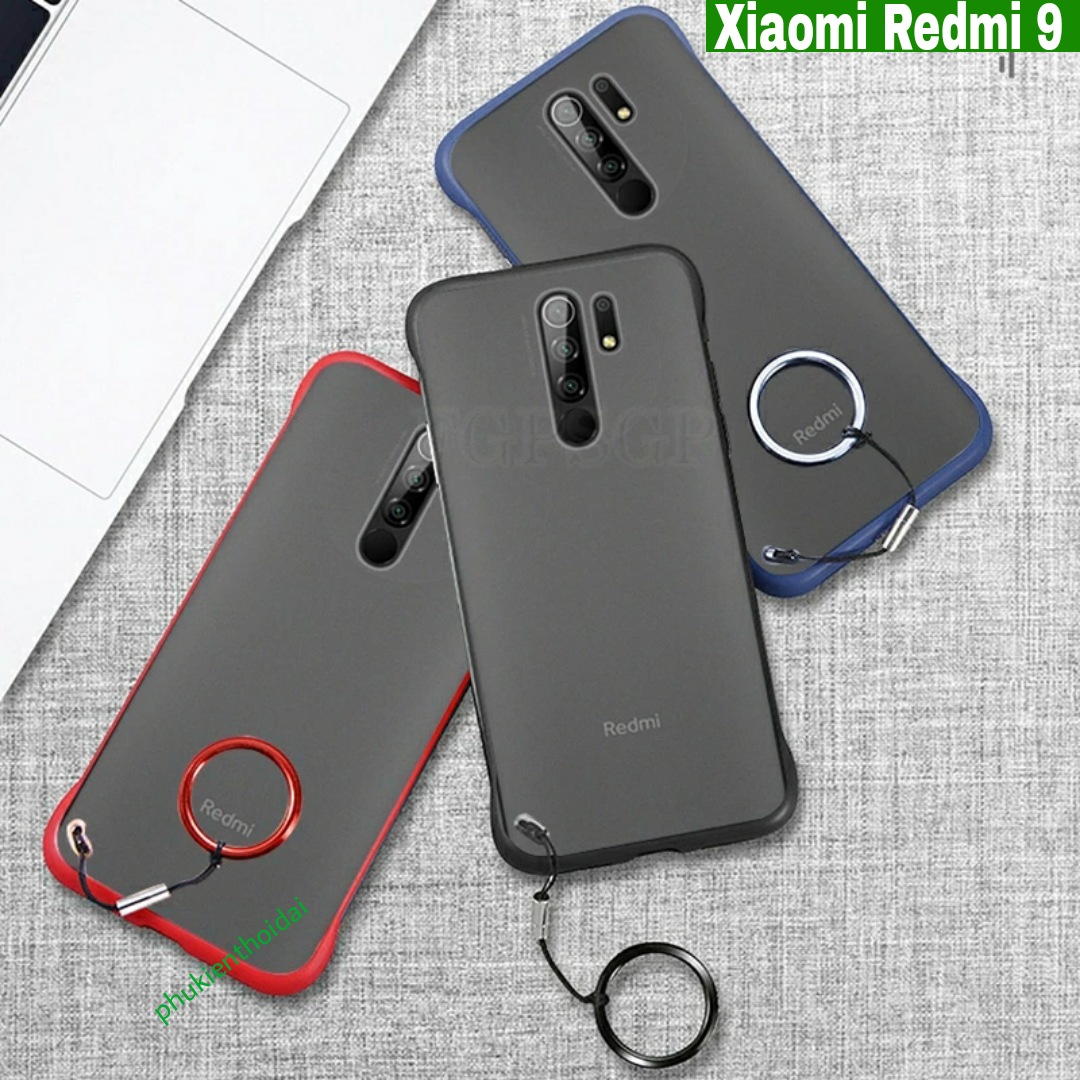 Ốp lưng Xiaomi Redmi 9 nhám mờ siêu mỏng ôm khít máy