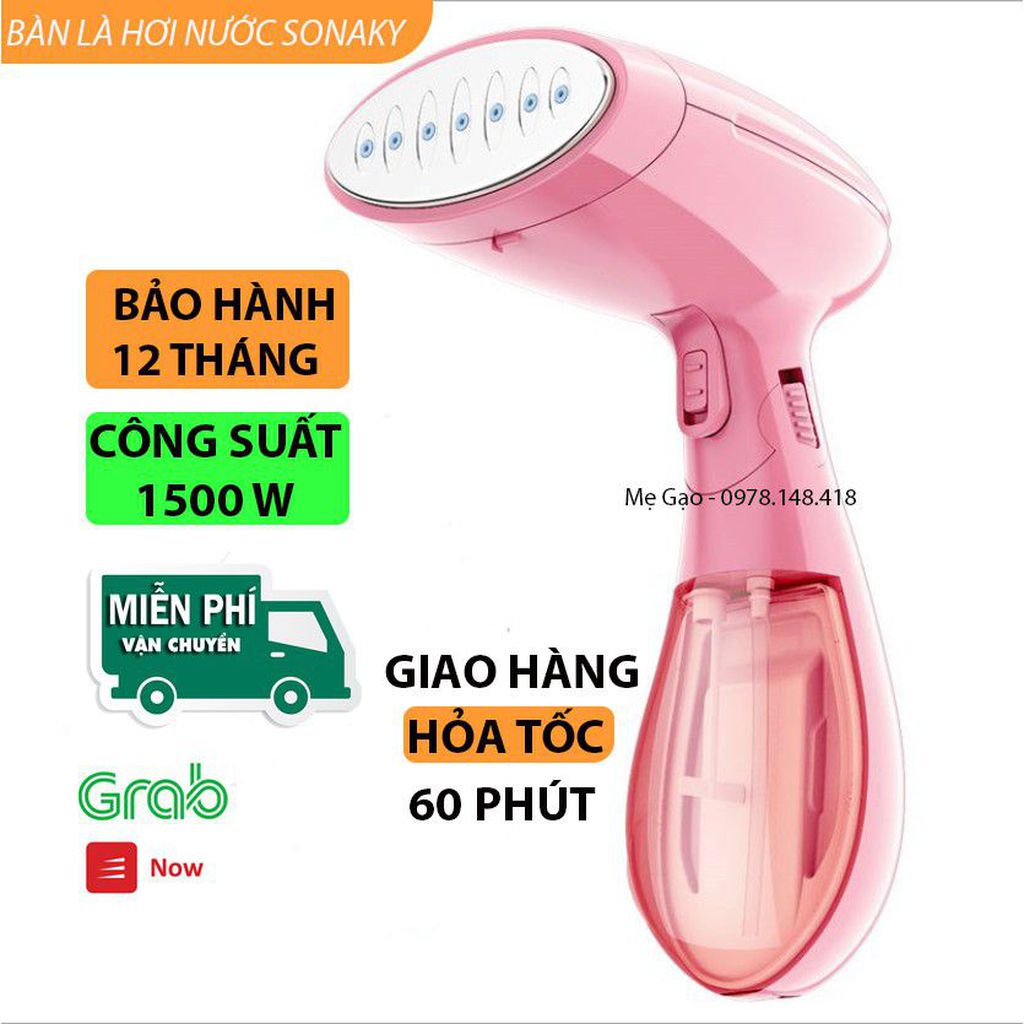 Bàn là hơi nước cầm tay sokany 3060 công suất 1500w